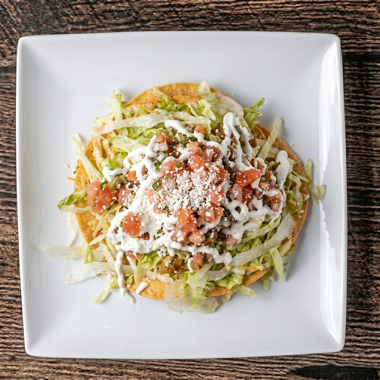 Delicious Bean Tostada