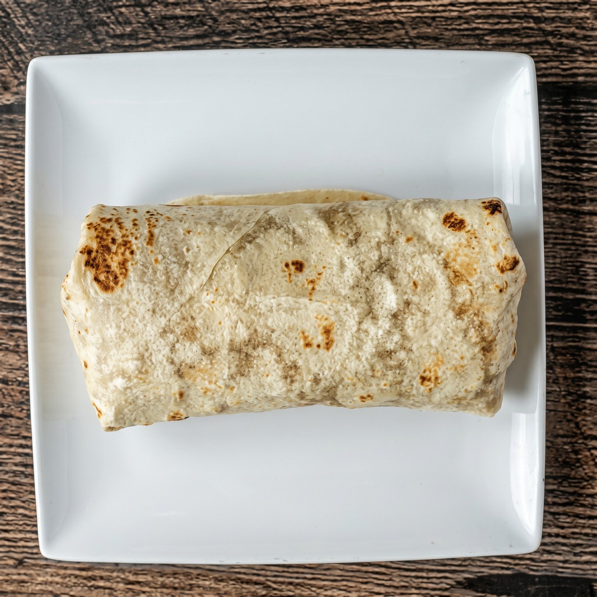 Deluxe Rice, Bean & Cheese Burrito.